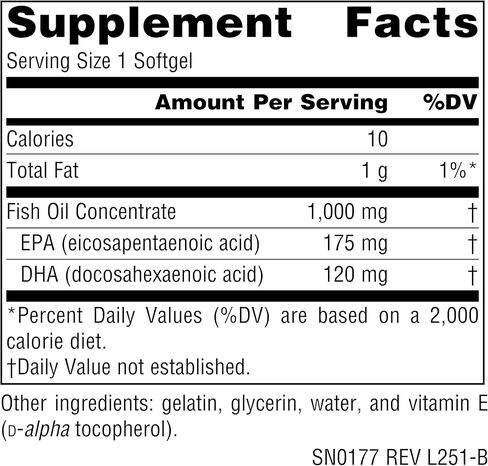 Source Naturals OmegaEPA Fish Oil - Marine Lipids with EPA & DHA Supports Cardiovascular & Brain Health - 100 Softgels in Saudi Arabia
