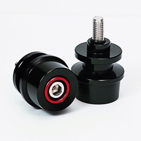 بكرات ذراع متأرجحة M6 لـ YZF R1 R3 R6 R7 R9 R25 R125 MT-03 MT-09 RS660 Tuareg 660 RSV4 RS 457 Shiver 750 Monster 695 696 950 821 796 937 برغي حامل منزلق للدراجات النارية (أزرق) in Kuwait