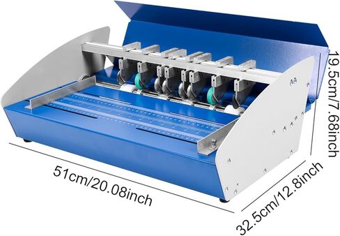 460mm Multi-Function Electric Creaser Scorer with Scale Ruler Multi-Function Paper Folding Machine for Photos Documents Menus Envelopes Note in Saudi Arabia