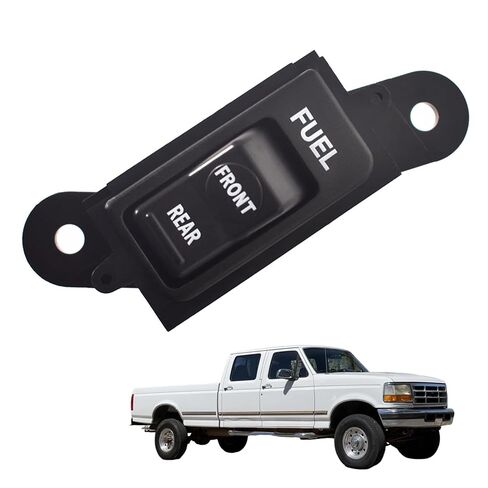 1 قطعة مفتاح اختيار خزان الوقود الأمامي الخلفي مثبت على لوحة القيادة لاستبدال F150 F250 F350 1992-1997 شاحنة صغيرة لاستبدال F2TZ9A050A F2TZ-9A050-A 901-301 901301 أسود in Kuwait