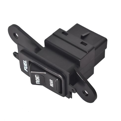 1 قطعة مفتاح اختيار خزان الوقود الأمامي الخلفي مثبت على لوحة القيادة لاستبدال F150 F250 F350 1992-1997 شاحنة صغيرة لاستبدال F2TZ9A050A F2TZ-9A050-A 901-301 901301 أسود in Kuwait