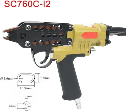 SC760C-I2 الهواء C مسمار بندقية هوائي قفص دباسة كليب عمود in Kuwait