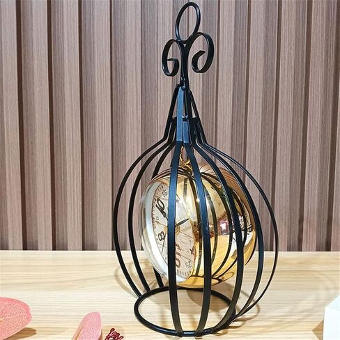 European Home Decoration Mute Clock Pendant Iron Art Pendulum Seat Design Sense in Saudi Arabia
