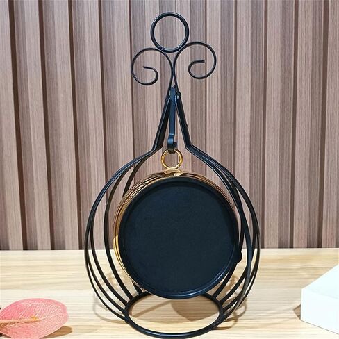 European Home Decoration Mute Clock Pendant Iron Art Pendulum Seat Design Sense in Saudi Arabia