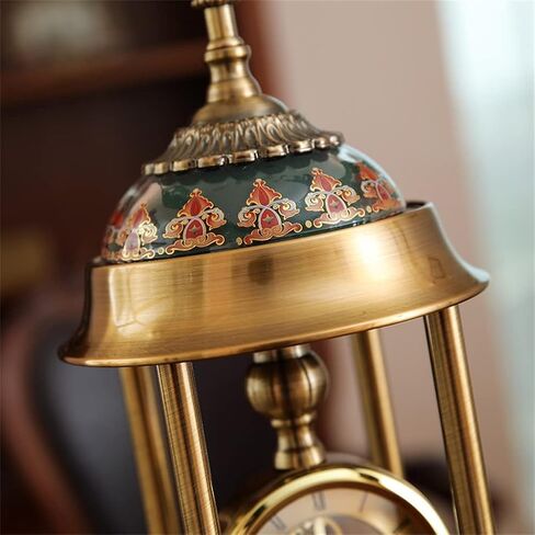 ساعة الحلي غرفة المعيشة الشمال ديكور المنزل البندول طاولة الطاولة مقعد الكريستال (E) in Kuwait
