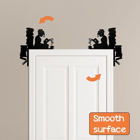 Reading Girl Bookish Decor Book Lover Gifts for Women – Wooden Book Nook Wall Decor for Door Frame & Home Library & Reading Corners | Bookish Gifts for Women, Teachers & Readers in Kuwait