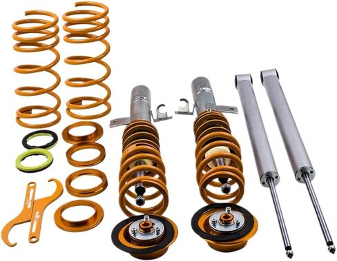 Adjustable Coilovers Suspension Spring Shocks Lowering Kit Compatible With Focus MK2 2004–2010 Saloon Estate in Kuwait