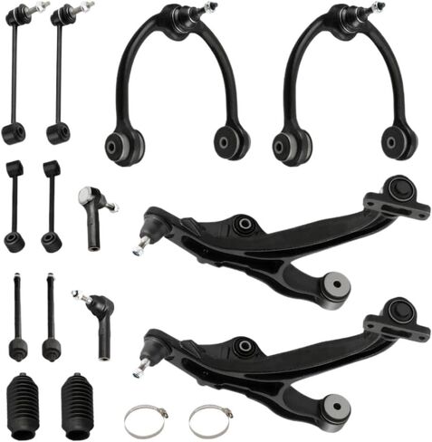 Front Control Arms, Tie Rod Ends, and Sway Bar End Links Set of 14 for 2006-2010 TSX in Kuwait