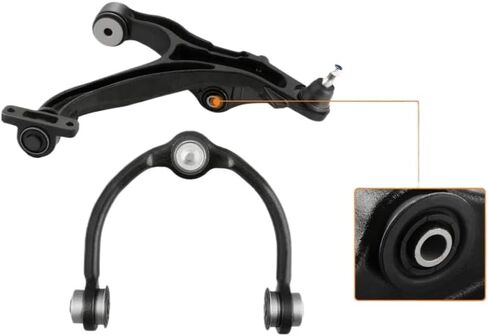 Front Control Arms, Tie Rod Ends, and Sway Bar End Links Set of 14 for 2006-2010 TSX in Kuwait