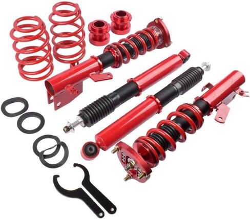 مجموعة زنبرك Coilover متوافقة مع Civic 2012 2013 2014 2015 ILX 2013 2014 2015 2016 ارتفاع قابل للتعديل in Kuwait
