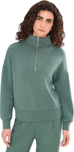 Varley womens Hawley Half Zip Sweat in Kuwait