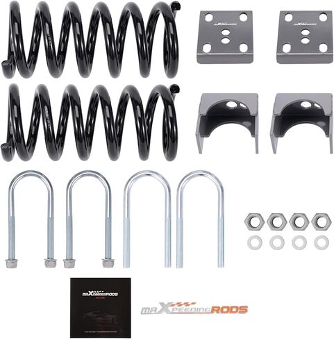 مجموعة خفض أمامية وخلفية 3 بوصات من maxpeedingrods لسيارة Ford Ranger 1998-2014، لسيارة Mazda B2300/B2500/B3000/B4000 1998-2010 2WD، مجموعة Drop Flip in Kuwait