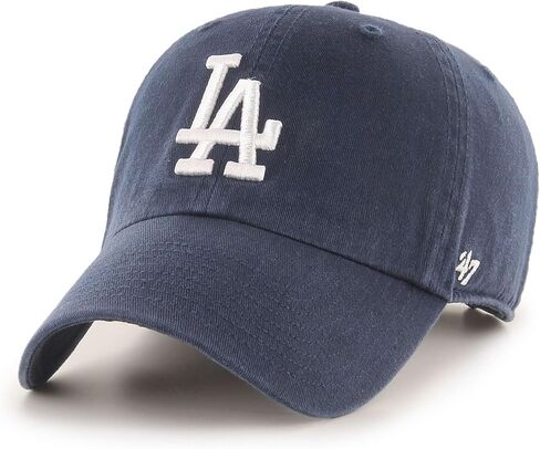 '47 Los Angeles Dodgers Clean Up Dad Hat Baseball Cap - Navy in Saudi Arabia