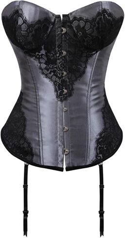 Kranchungel Corset Tops for Women Costumes: Renaissance Corset Shapewear Medieval Bustier Halloween Costume for Themed Party in Saudi Arabia
