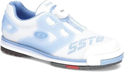 Dexter Women's SST 8 Power Frame Boa Bowling Shoe (for Right and Left Handed Bowlers. Women's Shoe Sizing) s - White/Blue 9.5 in Saudi Arabia