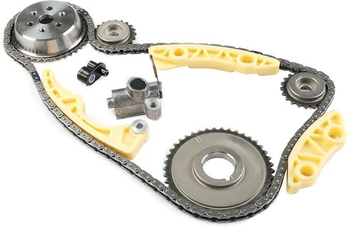 Engine Timing Chain Kit & Guides Fit For Chevy Equinox Malibu Captiva Sport Impala GMC Terrain Buick Lacrosse Regal 2.2L 2.4L 2009-2017 9-4201S 90537632 12578518 in Kuwait