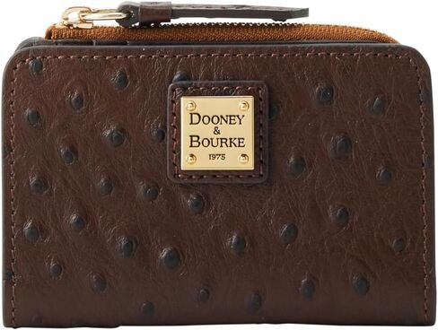 Dooney & Bourke Ostrich Zip Credit Card Wallet 12 in Saudi Arabia