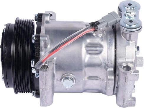 ضاغط التيار المتردد مع استبدال القابض لسيارة Chevy S10 Blazer Express GMC Jimmy Savana 1500 2500 3500 Sonoma Olds Bravada 1996-2007 89018787 1136521 in Kuwait