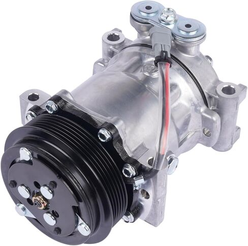 ضاغط التيار المتردد مع استبدال القابض لسيارة Chevy S10 Blazer Express GMC Jimmy Savana 1500 2500 3500 Sonoma Olds Bravada 1996-2007 89018787 1136521 in Kuwait