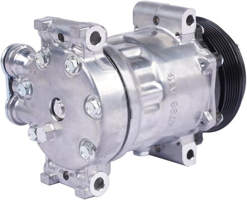ضاغط التيار المتردد مع استبدال القابض لسيارة Chevy S10 Blazer Express GMC Jimmy Savana 1500 2500 3500 Sonoma Olds Bravada 1996-2007 89018787 1136521 in Kuwait