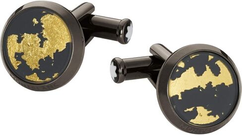 MONTBLANC Sartorial Black Stainless Steel Cuff Links 112907 in Saudi Arabia