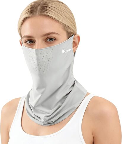 Summer UV Sun Protection Face Cover for Women Men Cooling BreathableIce Silk Mask Gaiter for Outdoor Sports in Saudi Arabia
