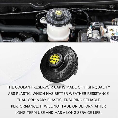 Brake Fluid Cap Replacement for Honda, Brake Master Cylinder Cap, Brake Fluid Reservoir Cap Compatible with Honda Accord Fit EV Hybrid S2000, Replaces OEM 46662-SLE-J01, Car Accessories in Saudi Arabia