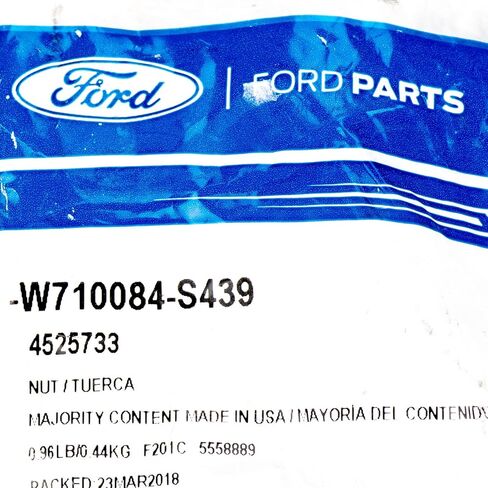 صامولة Ford أصلية جديدة - برغي ضبط W710084S439 / W710084-S439 OEM in Saudi Arabia