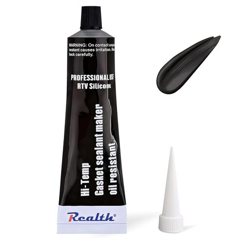 RTV Black Silicone Gasket Maker Sealant 6 Pack, High Temperature 3.53 Oz Ultra Resistance Gasket Sealer High Strength Flange Sealing for Automotive Motorbike Machine Equipment Repairing(SG529) in Saudi Arabia