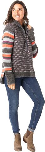 SmartWool Potlach ½ Zip Sweater - Women’s CHUP Merino Wool Sweater Medium Gray Heather X-Small in Saudi Arabia