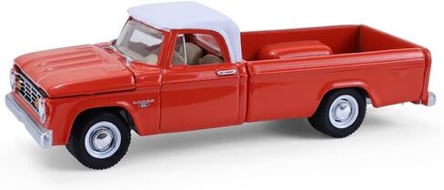 Greenlight Collectibles 32330-A Hitch & Tow Series 33-1:64 Scale Diecast Model - 1967 Dodge D-100 with Boat and Trailer in Saudi Arabia