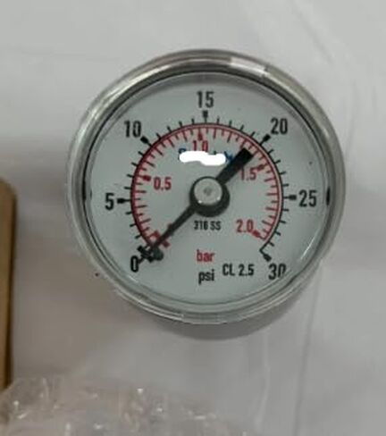 PGI-40M-PG30-CANX 1/8 "NPT CBM 0-30PSI جي آي مقياس الضغط in Kuwait
