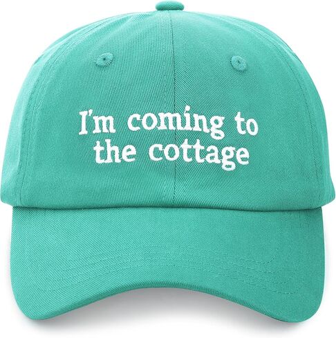 I'm Coming to The Cottage Embroidered Trucker Ilya and Shane Match Hat for Fans Gift Women Men Green in Saudi Arabia