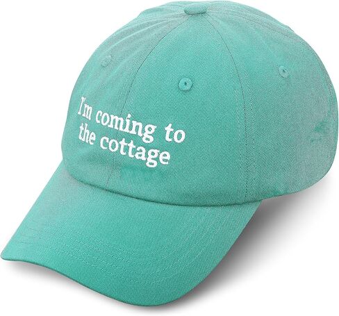 I'm Coming to The Cottage Embroidered Trucker Ilya and Shane Match Hat for Fans Gift Women Men Green in Saudi Arabia