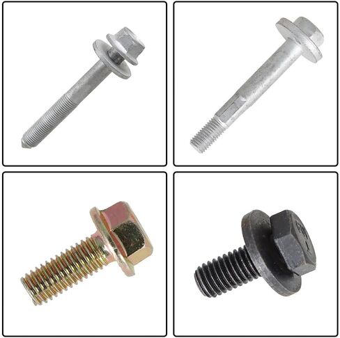 مجموعة مسامير الإطار الفرعي من PartsFlow متوافقة مع دودج كاليبر 2007-2012 لسيارة جيب كومباس/باتريوت 2007-2017 استبدال # 14885، 68211932AB، 6508510AA in Kuwait
