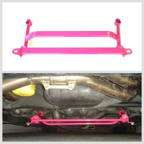 Megan Front Lower Aluminum Pink H Brace Bracket (SB-HBWRX) in Saudi Arabia