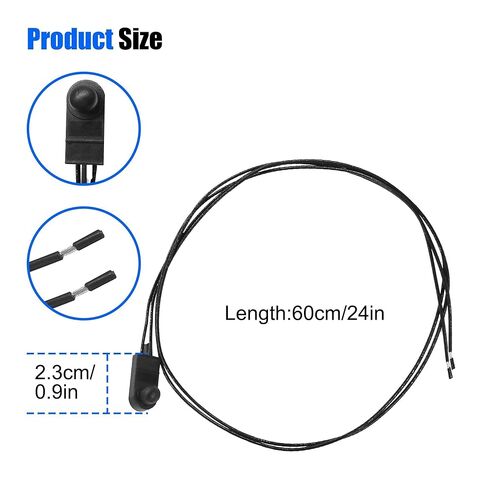 Outside Ambient Air Temperature Sensor Exterior Temperature Sensor Underneath Door Mirror Fit for Fiat 500 500X 500L for Jeep Renegade Punto Alfa Romeo Replace # 71753245 735655747 735603615 in Saudi Arabia