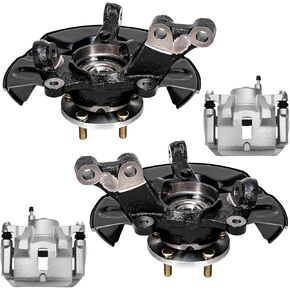 Detroit Axle - 2.4 لتر مقبلات توجيه اليسرى من أجل Toyota 2007-2009 ، Camry ، Side Driver Side Knuckle & Wheel Hub Assembly 2008 in Kuwait