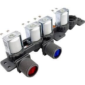 WT7800CW WT7300CW WT7400CW Washer Water Inlet Valve fit for Lg WT7100CW WT7300CV WT7150CW WT7155CW WT7305CV WT7400CV WT7405CW WT7800CV WT7880HWA WT7900HBA WT7060CV WT7150CM in Saudi Arabia