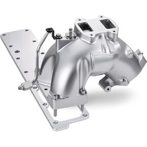 طقم مشعب المدخول لـ 6.7L Cummins 2013-2018 RAM 2500/3500 محرك طقم قرن من الألومنيوم مع نظام ترقية وتدفئة الشبكة ، الأسود in Kuwait