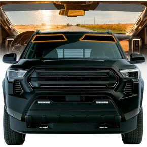 AUTOTEK Precut Front Windshield Sun Strip Tint for Toyota Tacoma Crew Cab 2024-2025, Quick DIY Tint Film for Pickup Truck Windows, Anti-Glare UV Block Sunshade Protector for Long Drives, in Saudi Arabia