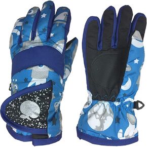 Kid-Girl Winter Snow-Ski-Gloves Cold-Weather-Mittens Water-Repellent Thermal-Gloves for 3-5T Baby-Boy Outdoor Warm in Kuwait