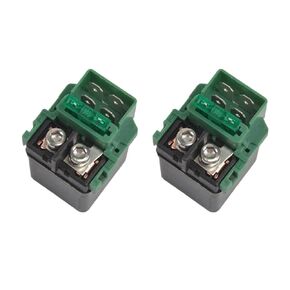 Motorcycle Right Side Electrical Ignition Key Switch Starter Solenoid Relay Compatible with XRV750 Africa Twin VT750 VT XRV 750(2pcs) in Kuwait