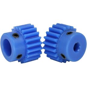 Plastic Gears 1M-19T/20T Teeth Height 10mm Pitch 3.14 Inner Bore 5/6/6.35/7/8/10/12 1Pcs(6 mm,19 Teeth) in Kuwait