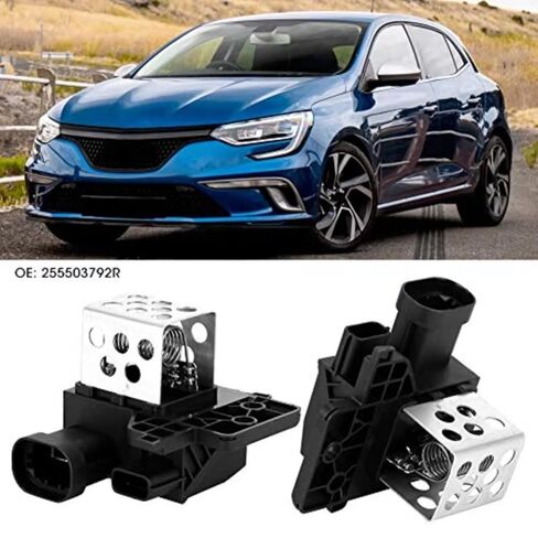 متوافق مع Clio for IV for Van 2014 2015 2016 2017 2018 2019 2020 2021 مقاوم محرك منفاخ مروحة السخان 255503792 255509263R مقاوم محرك منفاخ السخان in Kuwait