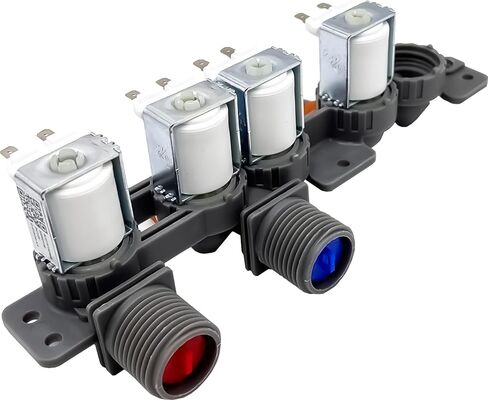 WT7800CW WT7300CW WT7400CW Washer Water Inlet Valve fit for Lg WT7100CW WT7300CV WT7150CW WT7155CW WT7305CV WT7400CV WT7405CW WT7800CV WT7880HWA WT7900HBA WT7060CV WT7150CM in Saudi Arabia