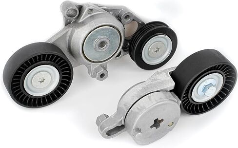 Tykick Serpentine Belt Tensioner Kit for Toyota Camry 2010 2011 2.5L L4 Replaces 1662036030 16601-0V010 4PK1240 3PK1200 16620-36030 39096 49438 166010V010 39095 49437 K040488 90916-A2022 in Saudi Arabia