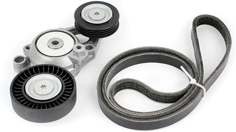 Tykick Serpentine Belt Tensioner Kit for Toyota Camry 2010 2011 2.5L L4 Replaces 1662036030 16601-0V010 4PK1240 3PK1200 16620-36030 39096 49438 166010V010 39095 49437 K040488 90916-A2022 in Saudi Arabia