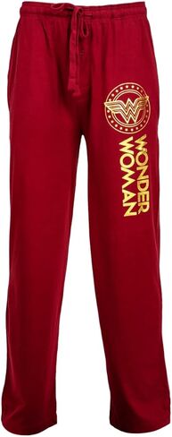 Wonder Woman Golden Logo Unisex Pajama Pants in Saudi Arabia
