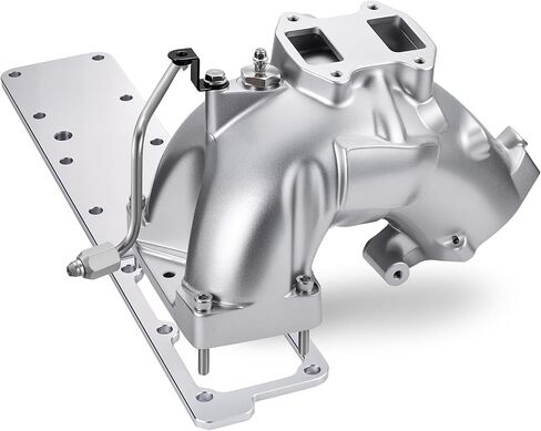 Intake Manifold Kit for 6.7L Cummins 2013-2018 Ram 2500/3500 Engine Aluminum Air Intake Horn Kit with Grid Heater Upgrade & Heating System, Black in Saudi Arabia